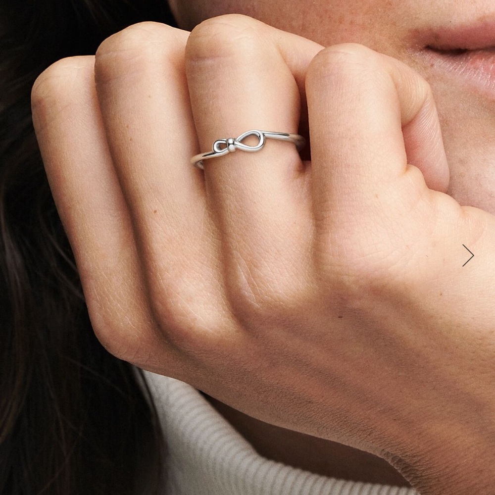 Pandora Infinity Knot Ring